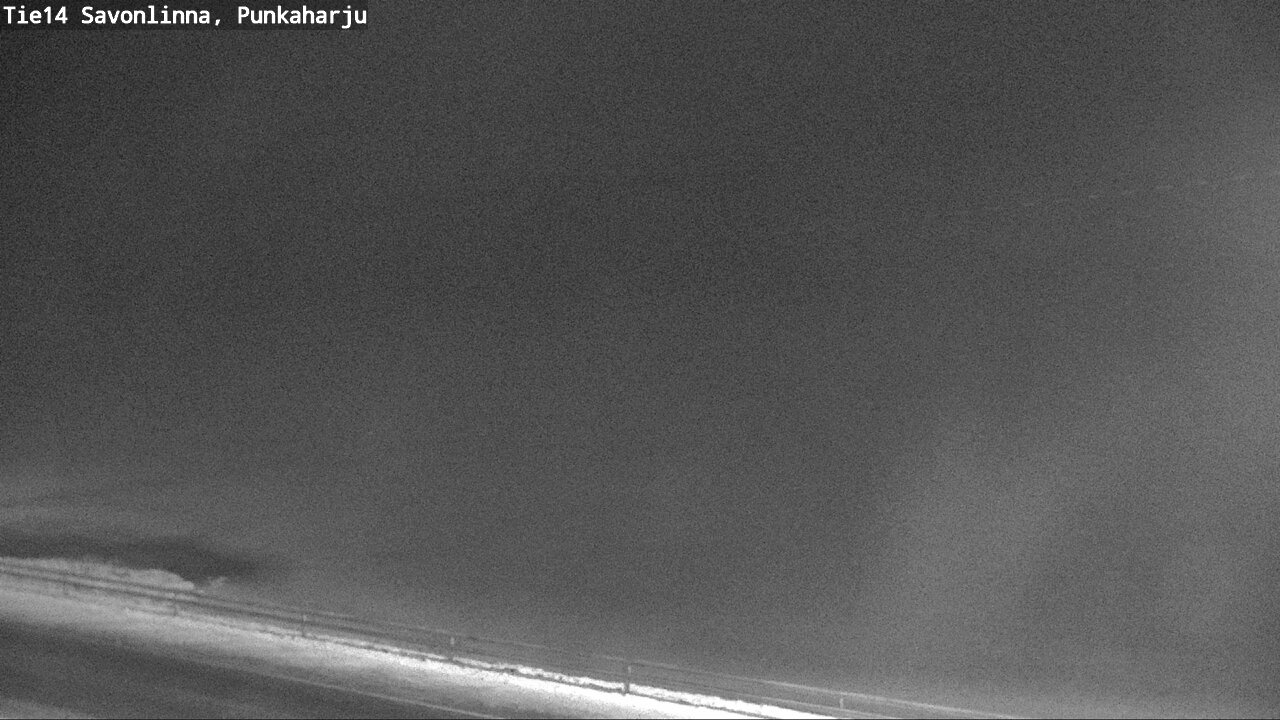 Weather Camera Image Väg 14 Savonlinna, Punkaharju, Savonlinna, Etelä-Savo