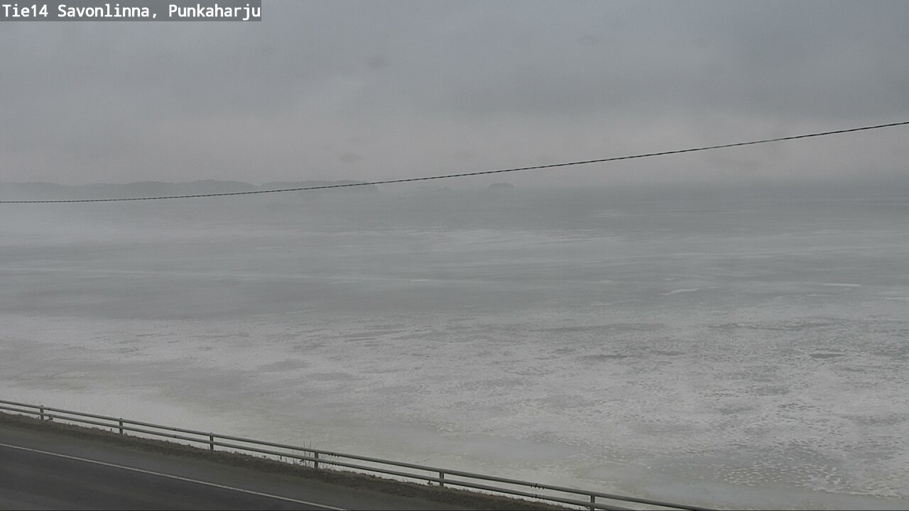 Weather Camera Image Road 14 Savonlinna, Punkaharju, Savonlinna, Etelä-Savo