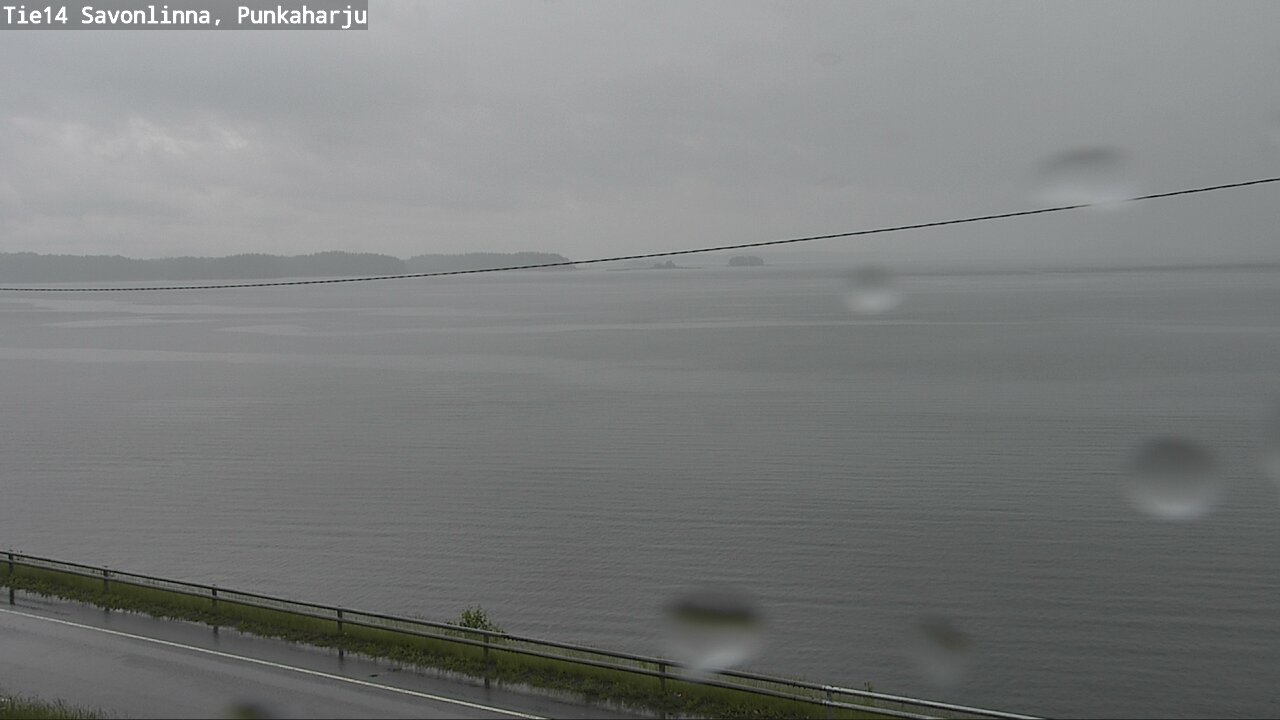 Weather Camera Image Road 14 Savonlinna, Punkaharju, Savonlinna, Etelä-Savo