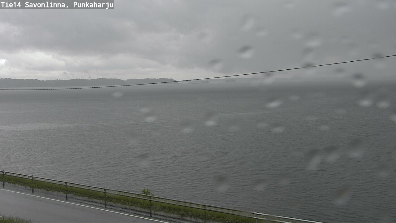 Weather Camera Image Road 14 Savonlinna, Punkaharju, Savonlinna, Etelä-Savo