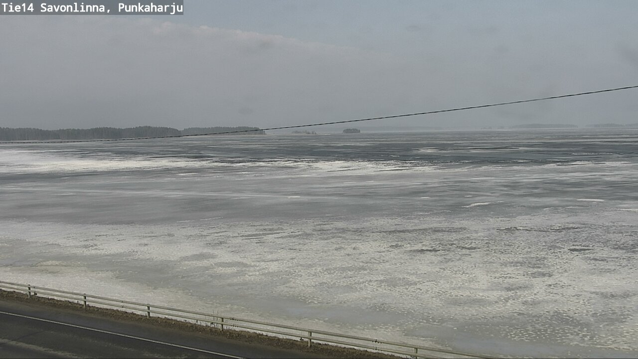 Weather Camera Image Road 14 Savonlinna, Punkaharju, Savonlinna, Etelä-Savo