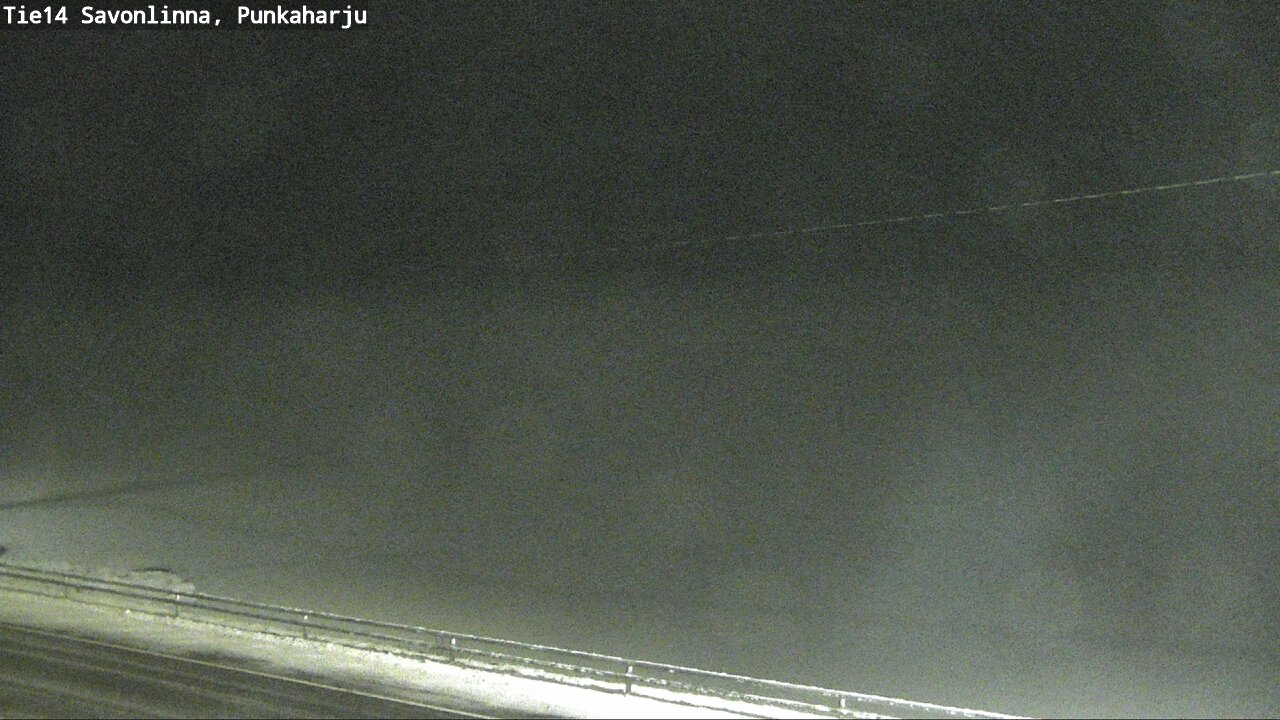 Weather Camera Image Väg 14 Savonlinna, Punkaharju, Savonlinna, Etelä-Savo