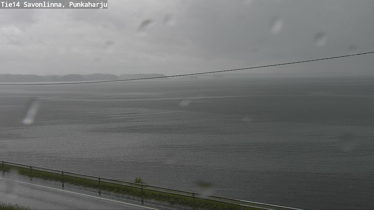 Weather Camera Image Road 14 Savonlinna, Punkaharju, Savonlinna, Etelä-Savo