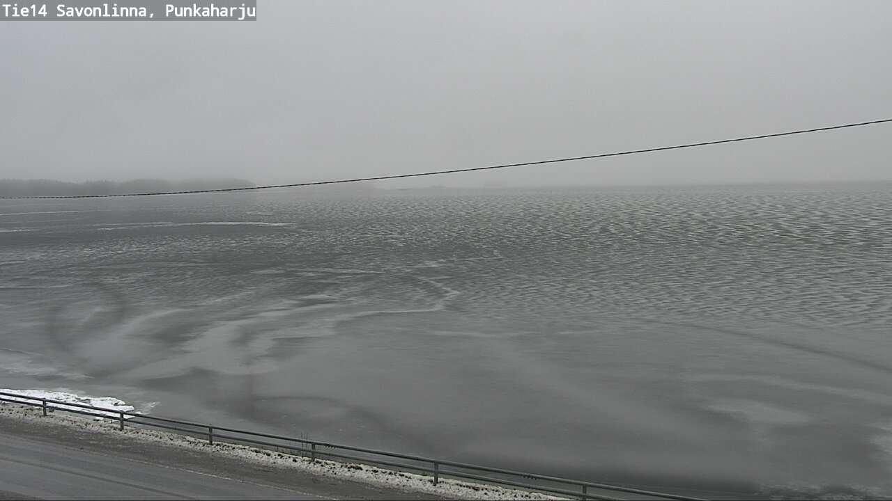 Weather Camera Image Väg 14 Savonlinna, Punkaharju, Savonlinna, Etelä-Savo