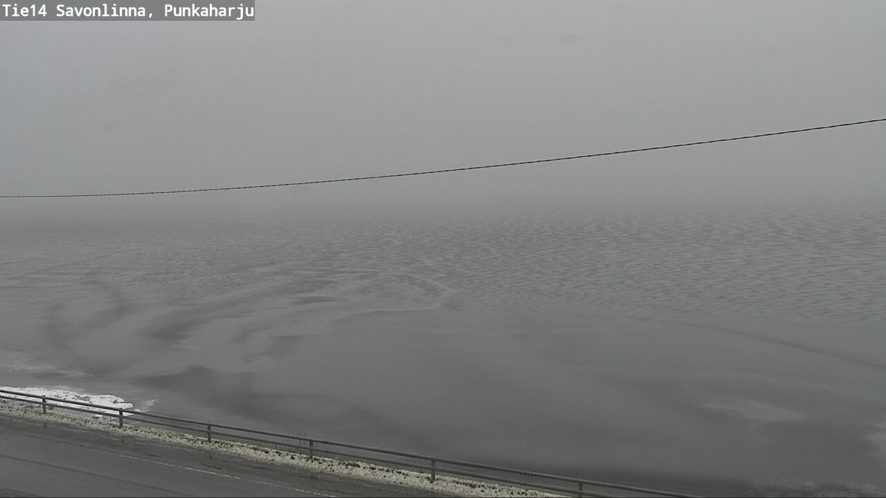 Weather Camera Image Väg 14 Savonlinna, Punkaharju, Savonlinna, Etelä-Savo