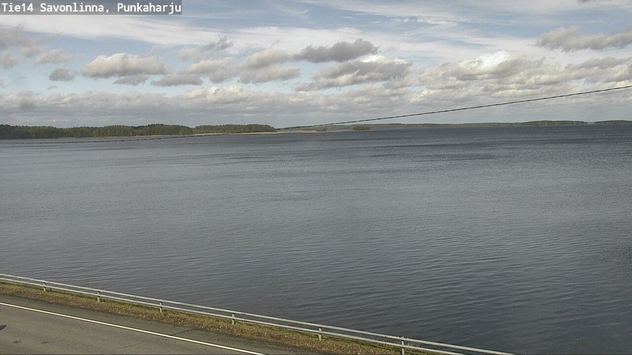 Weather Camera Image Road 14 Savonlinna, Punkaharju, Savonlinna, Etelä-Savo