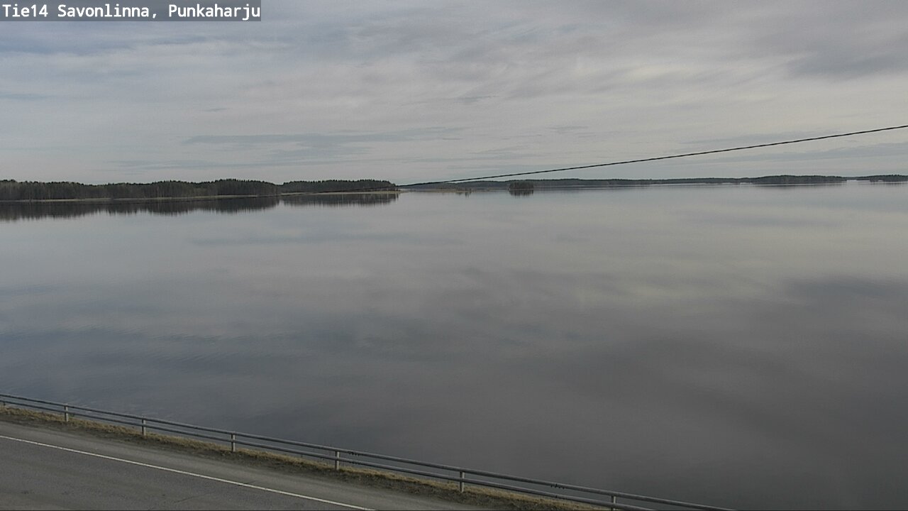 Weather Camera Image Road 14 Savonlinna, Punkaharju, Savonlinna, Etelä-Savo
