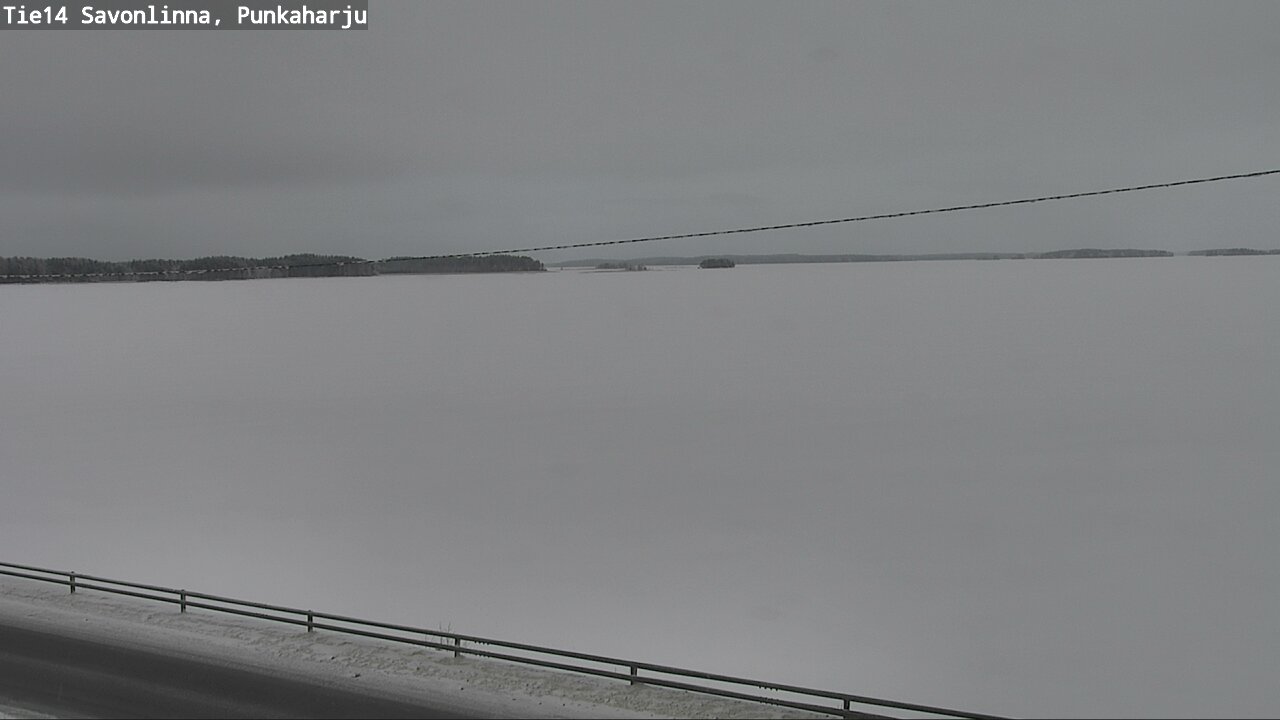 Weather Camera Image Väg 14 Savonlinna, Punkaharju, Savonlinna, Etelä-Savo