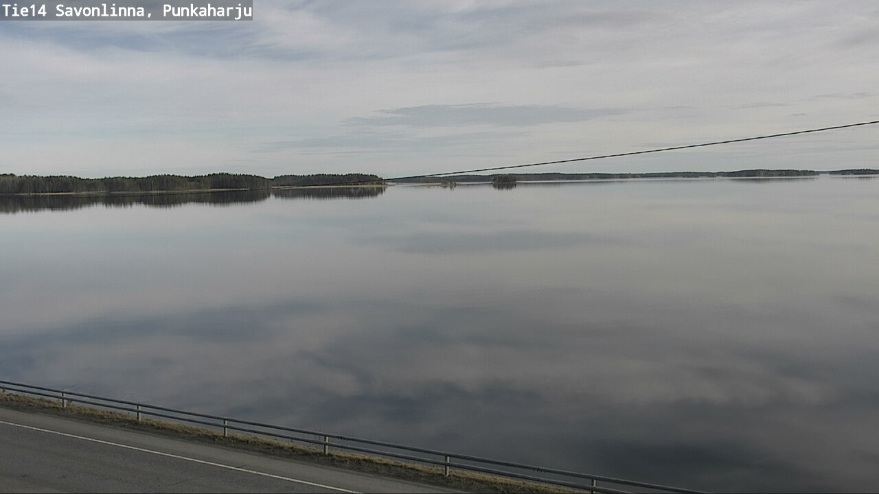 Weather Camera Image Road 14 Savonlinna, Punkaharju, Savonlinna, Etelä-Savo
