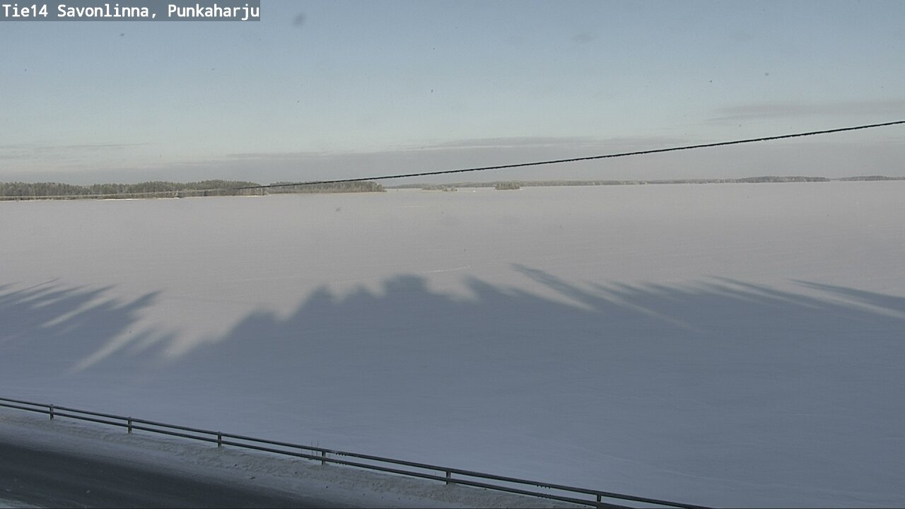Weather Camera Image Road 14 Savonlinna, Punkaharju, Savonlinna, Etelä-Savo