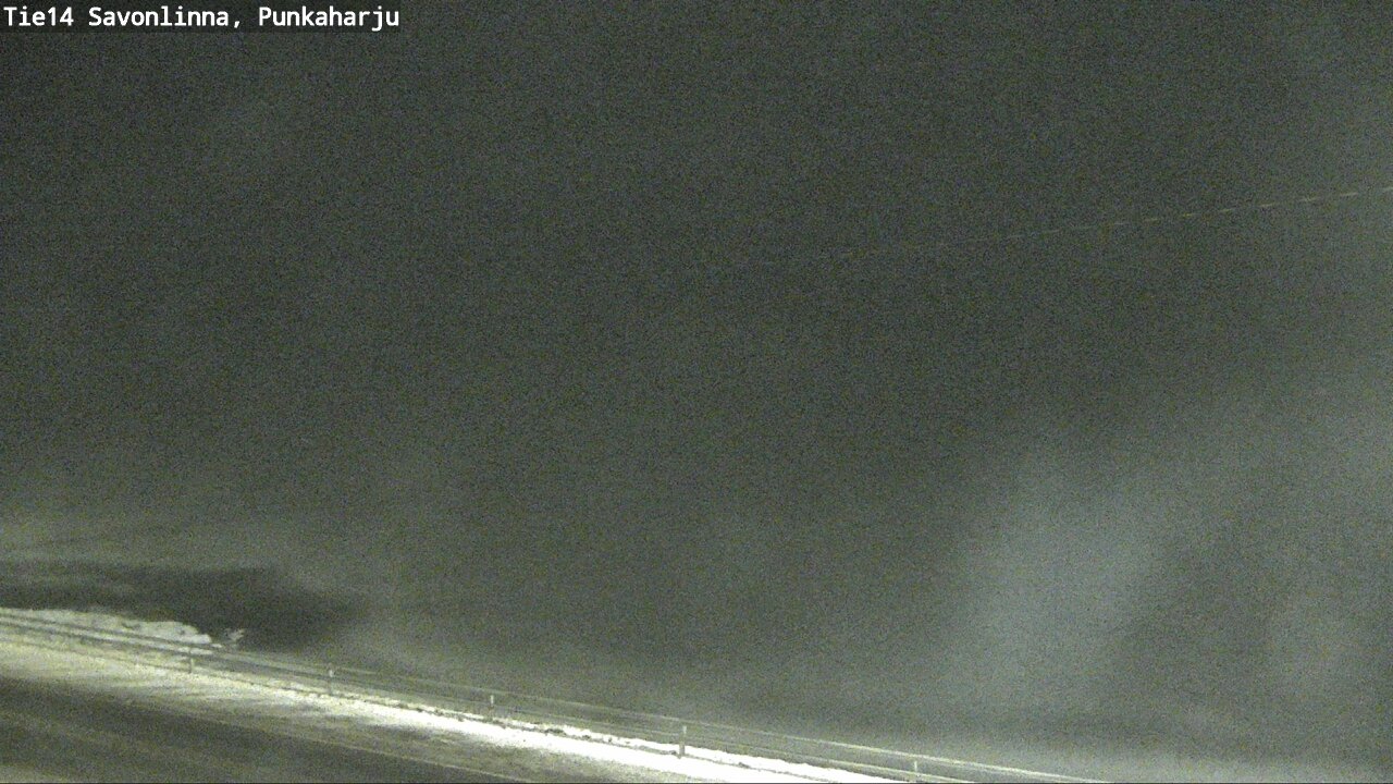Weather Camera Image Väg 14 Savonlinna, Punkaharju, Savonlinna, Etelä-Savo