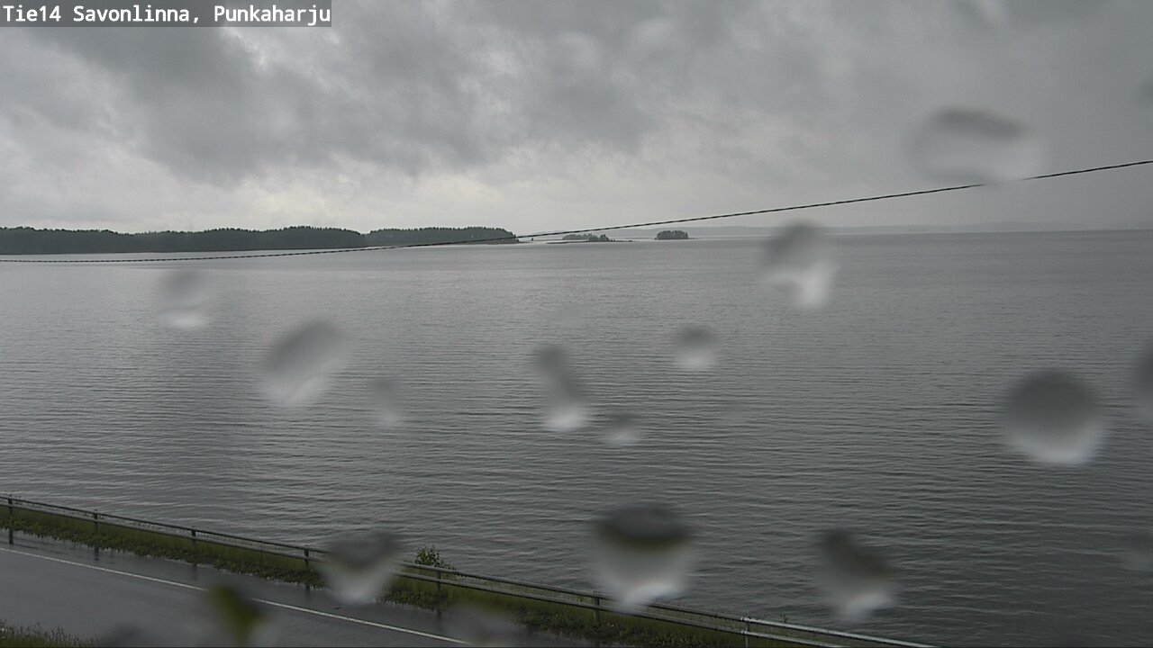 Weather Camera Image Road 14 Savonlinna, Punkaharju, Savonlinna, Etelä-Savo