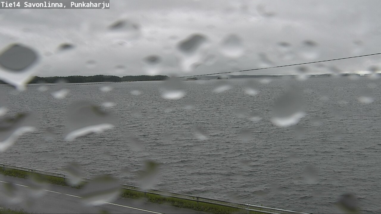 Weather Camera Image Road 14 Savonlinna, Punkaharju, Savonlinna, Etelä-Savo