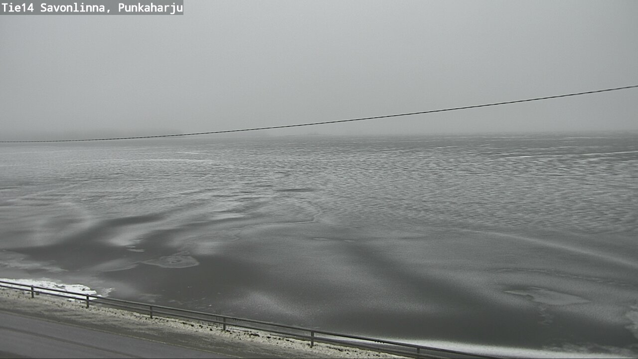 Weather Camera Image Väg 14 Savonlinna, Punkaharju, Savonlinna, Etelä-Savo