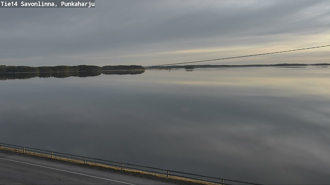 Weather Camera Image Road 14 Savonlinna, Punkaharju, Savonlinna, Etelä-Savo