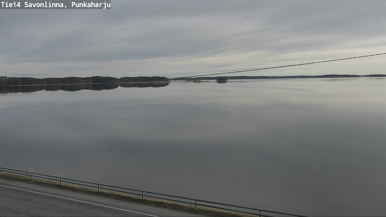 Weather Camera Image Road 14 Savonlinna, Punkaharju, Savonlinna, Etelä-Savo