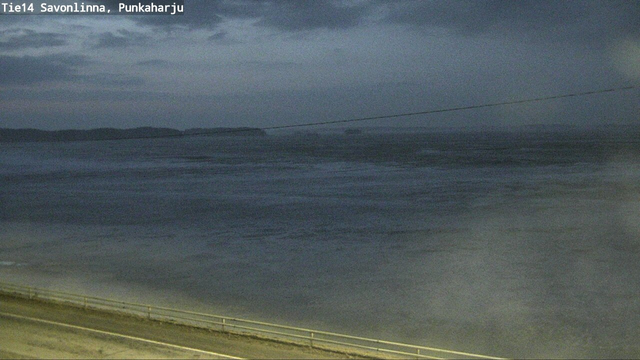 Weather Camera Image Väg 14 Savonlinna, Punkaharju, Savonlinna, Etelä-Savo