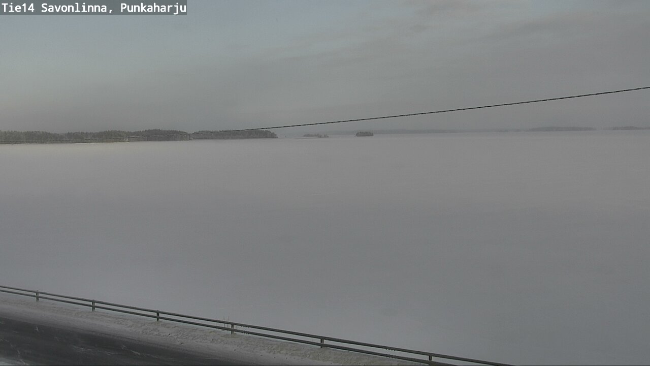 Weather Camera Image Road 14 Savonlinna, Punkaharju, Savonlinna, Etelä-Savo