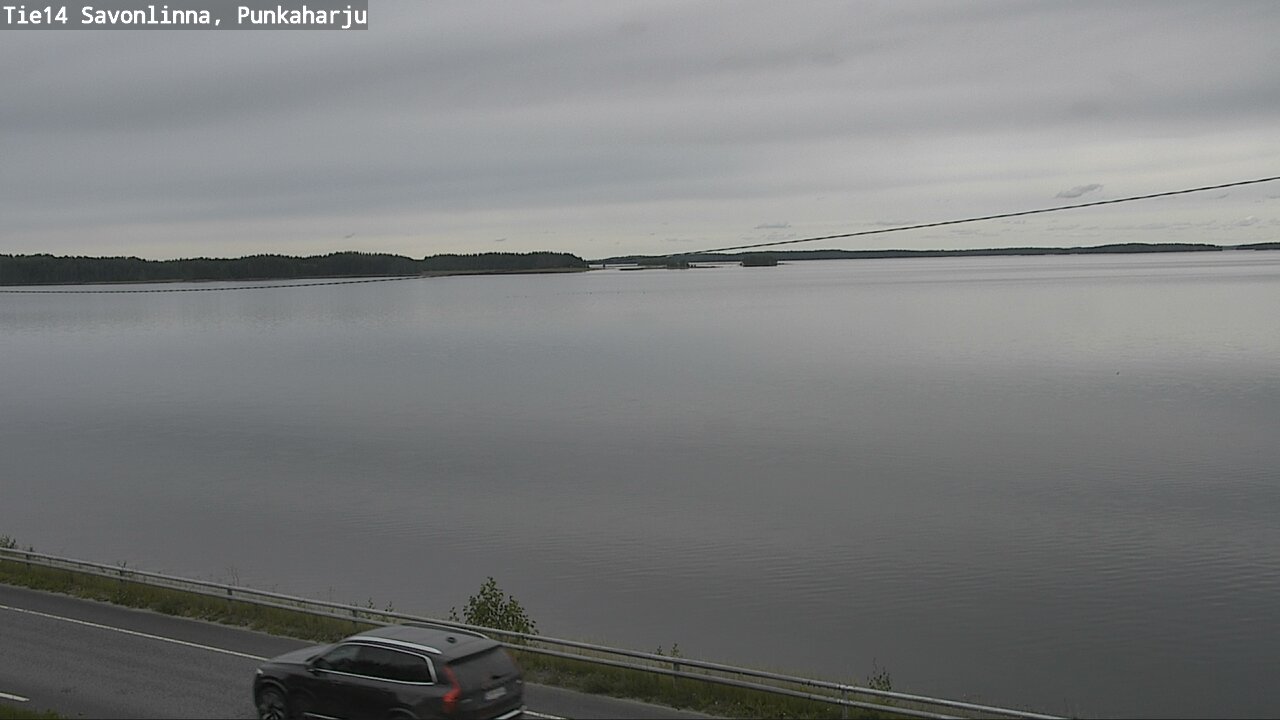 Weather Camera Image Road 14 Savonlinna, Punkaharju, Savonlinna, Etelä-Savo