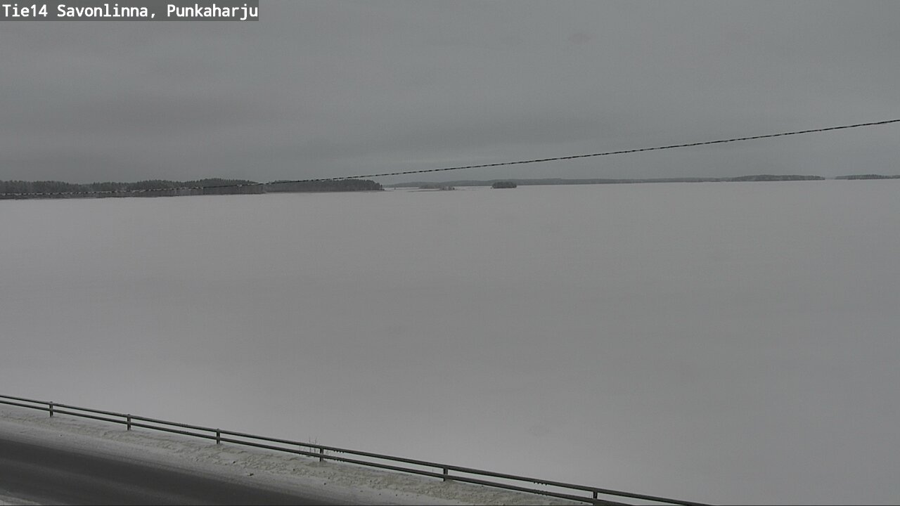 Weather Camera Image Road 14 Savonlinna, Punkaharju, Savonlinna, Etelä-Savo