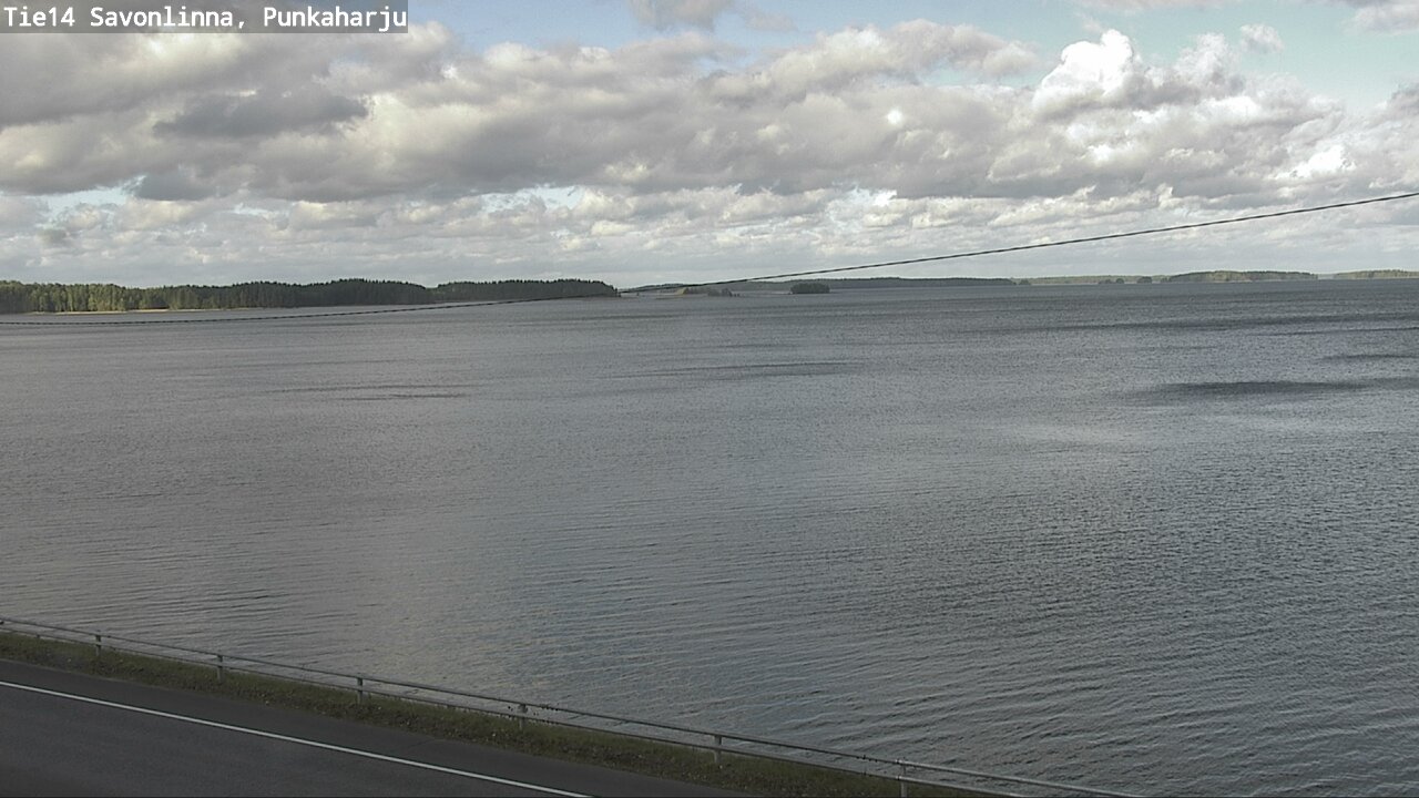 Weather Camera Image Road 14 Savonlinna, Punkaharju, Savonlinna, Etelä-Savo