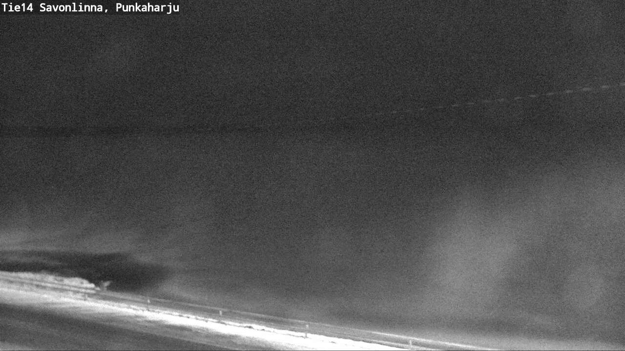 Weather Camera Image Väg 14 Savonlinna, Punkaharju, Savonlinna, Etelä-Savo