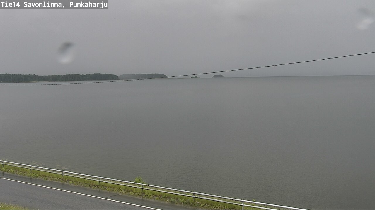 Weather Camera Image Road 14 Savonlinna, Punkaharju, Savonlinna, Etelä-Savo