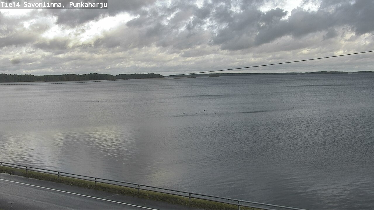 Weather Camera Image Väg 14 Savonlinna, Punkaharju, Savonlinna, Etelä-Savo