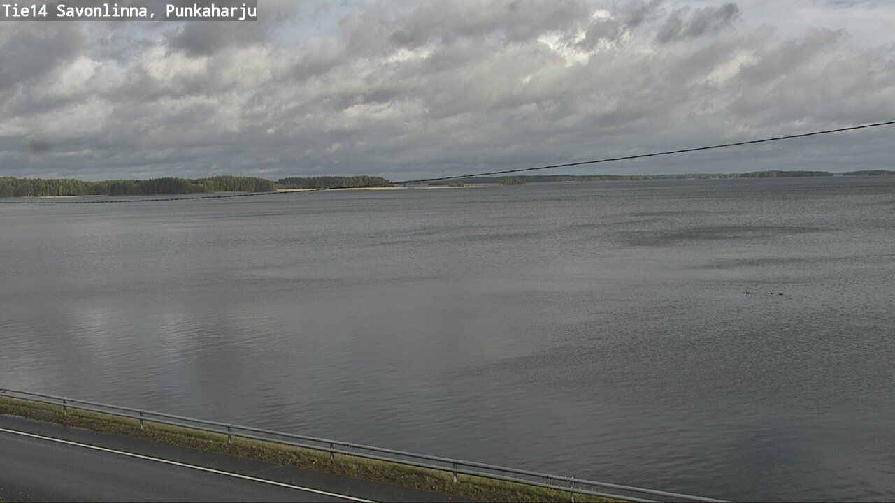 Weather Camera Image Väg 14 Savonlinna, Punkaharju, Savonlinna, Etelä-Savo