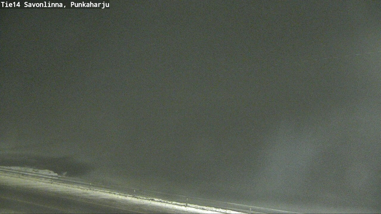 Weather Camera Image Väg 14 Savonlinna, Punkaharju, Savonlinna, Etelä-Savo