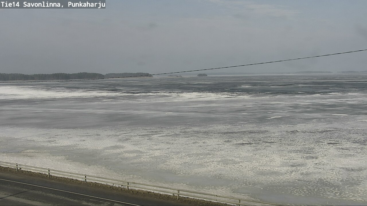 Weather Camera Image Road 14 Savonlinna, Punkaharju, Savonlinna, Etelä-Savo
