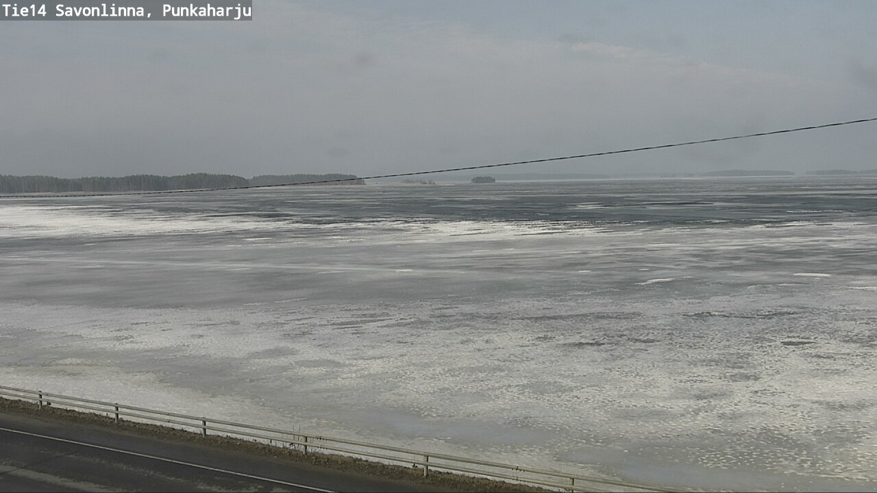 Weather Camera Image Road 14 Savonlinna, Punkaharju, Savonlinna, Etelä-Savo