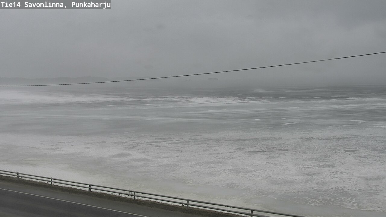 Weather Camera Image Road 14 Savonlinna, Punkaharju, Savonlinna, Etelä-Savo