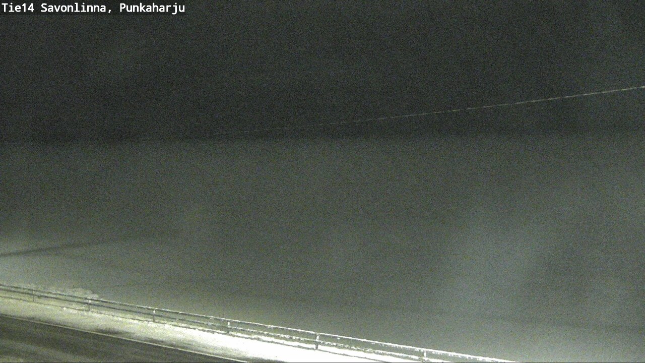 Weather Camera Image Väg 14 Savonlinna, Punkaharju, Savonlinna, Etelä-Savo