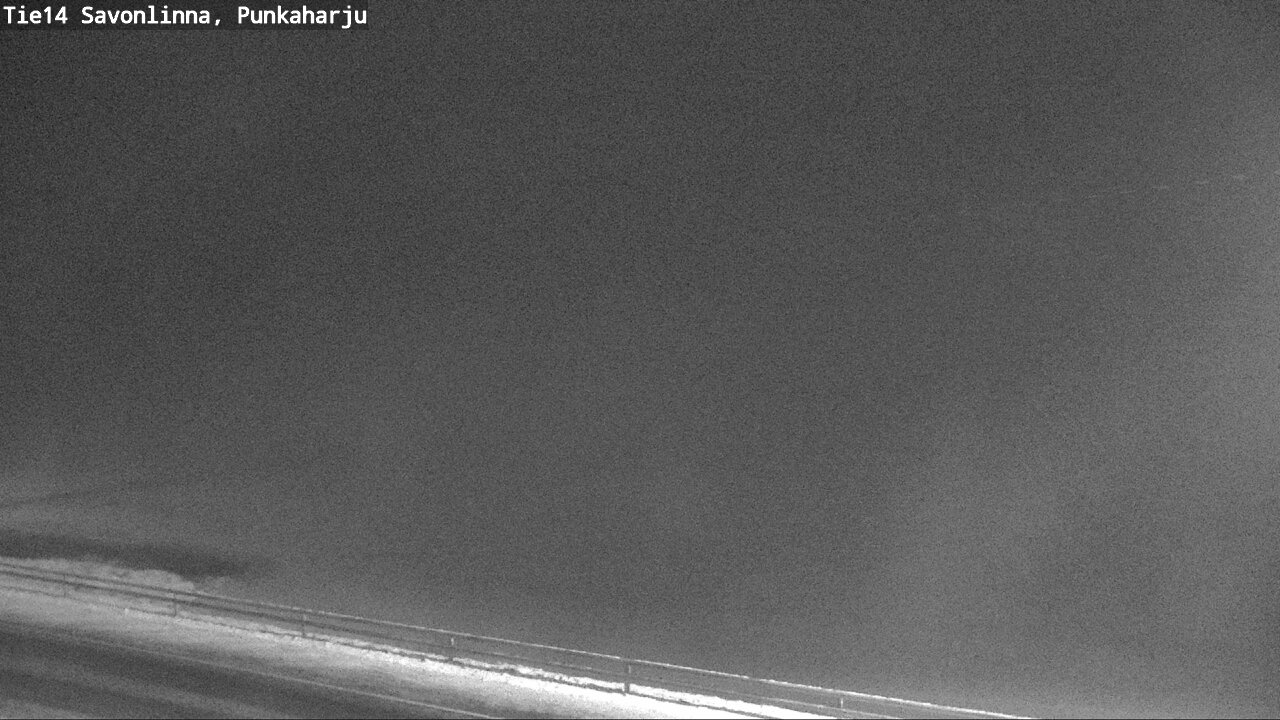 Weather Camera Image Väg 14 Savonlinna, Punkaharju, Savonlinna, Etelä-Savo