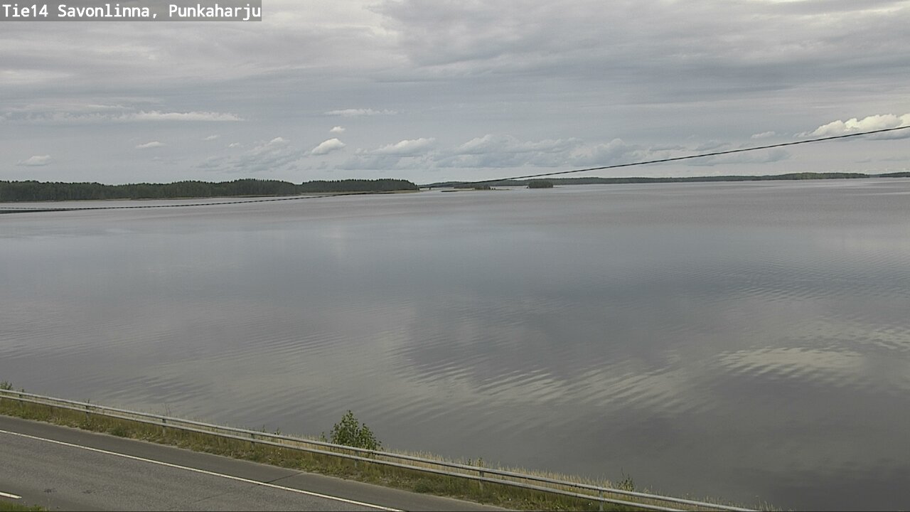Weather Camera Image Road 14 Savonlinna, Punkaharju, Savonlinna, Etelä-Savo