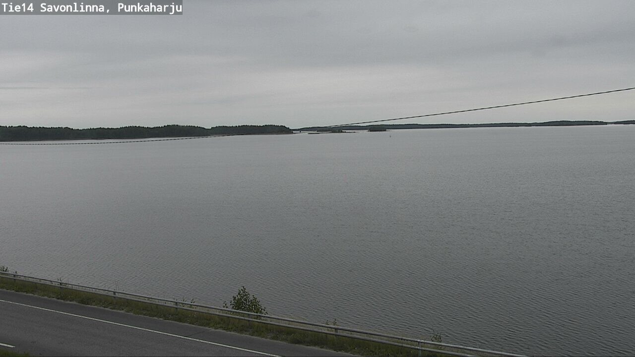 Weather Camera Image Road 14 Savonlinna, Punkaharju, Savonlinna, Etelä-Savo