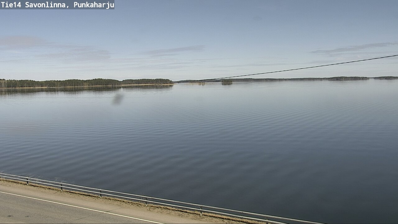 Weather Camera Image Road 14 Savonlinna, Punkaharju, Savonlinna, Etelä-Savo