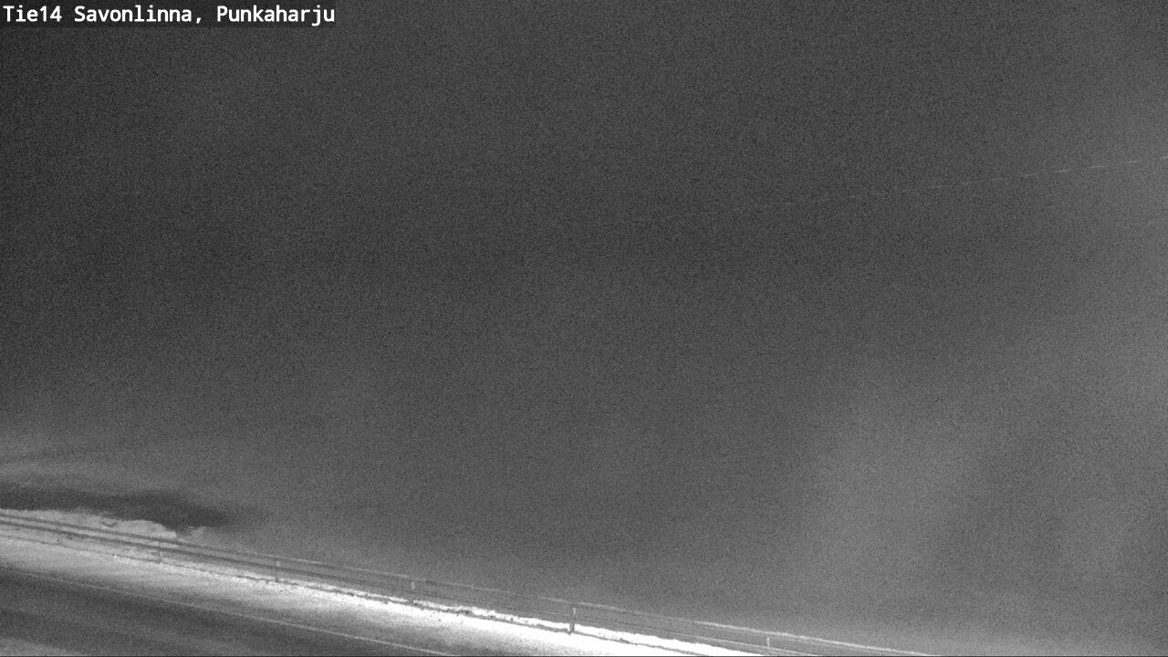 Weather Camera Image Väg 14 Savonlinna, Punkaharju, Savonlinna, Etelä-Savo