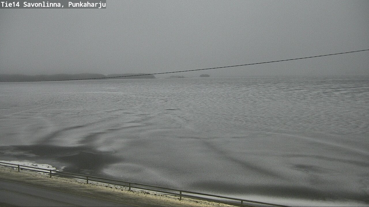 Weather Camera Image Väg 14 Savonlinna, Punkaharju, Savonlinna, Etelä-Savo