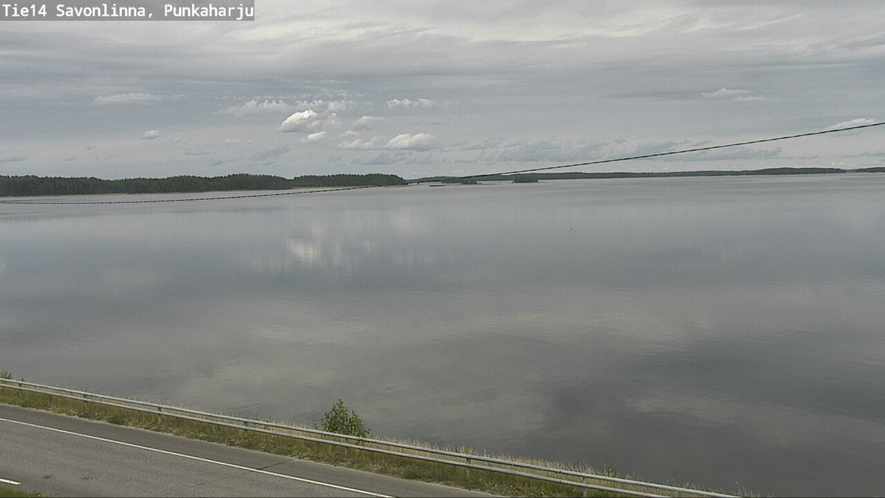 Weather Camera Image Road 14 Savonlinna, Punkaharju, Savonlinna, Etelä-Savo