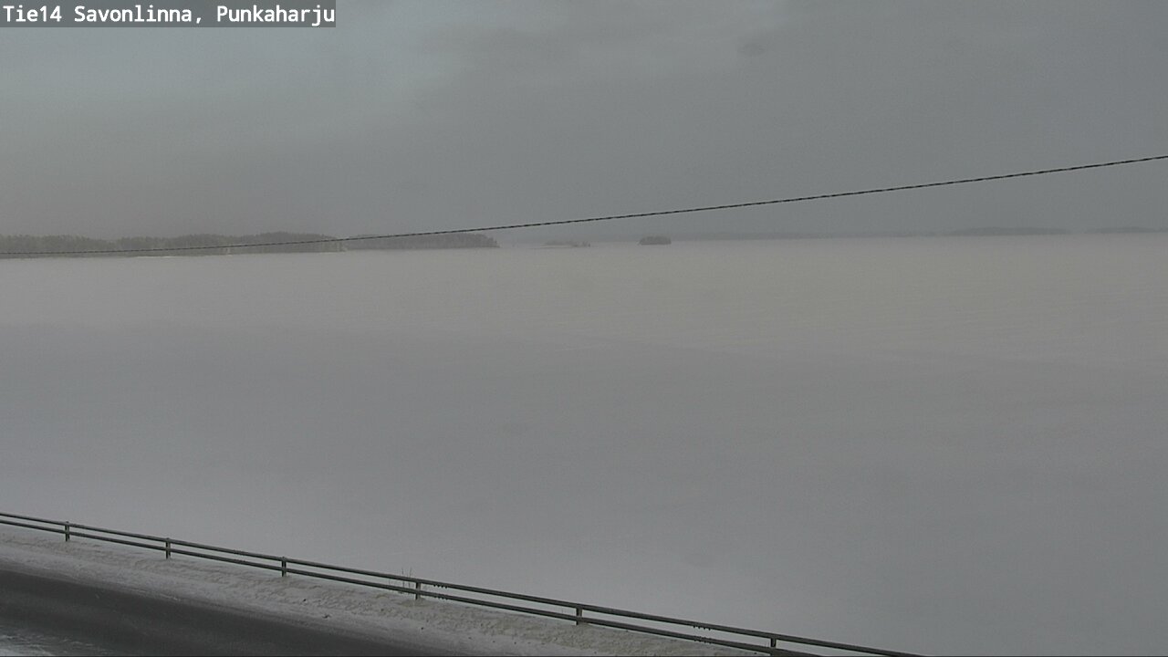 Weather Camera Image Road 14 Savonlinna, Punkaharju, Savonlinna, Etelä-Savo