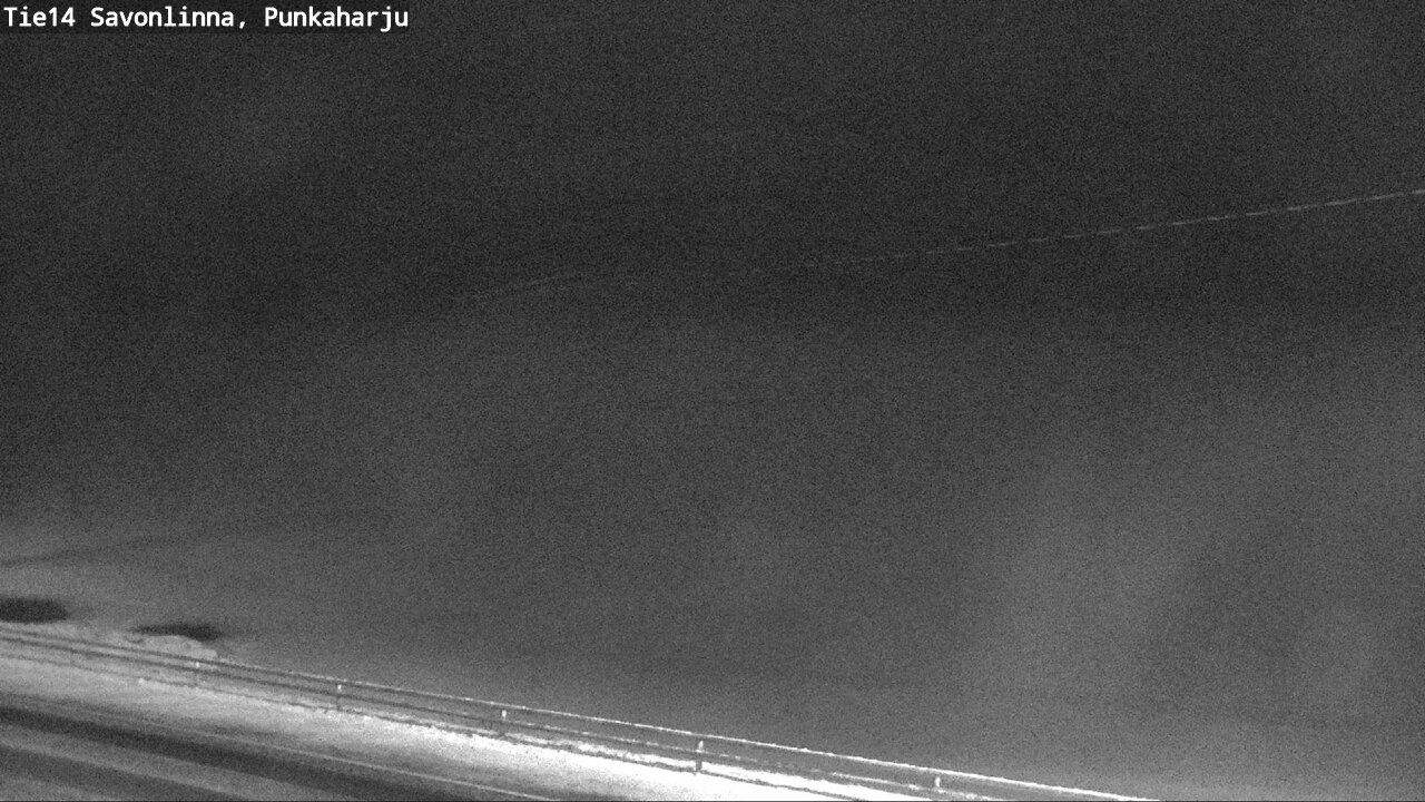 Weather Camera Image Väg 14 Savonlinna, Punkaharju, Savonlinna, Etelä-Savo