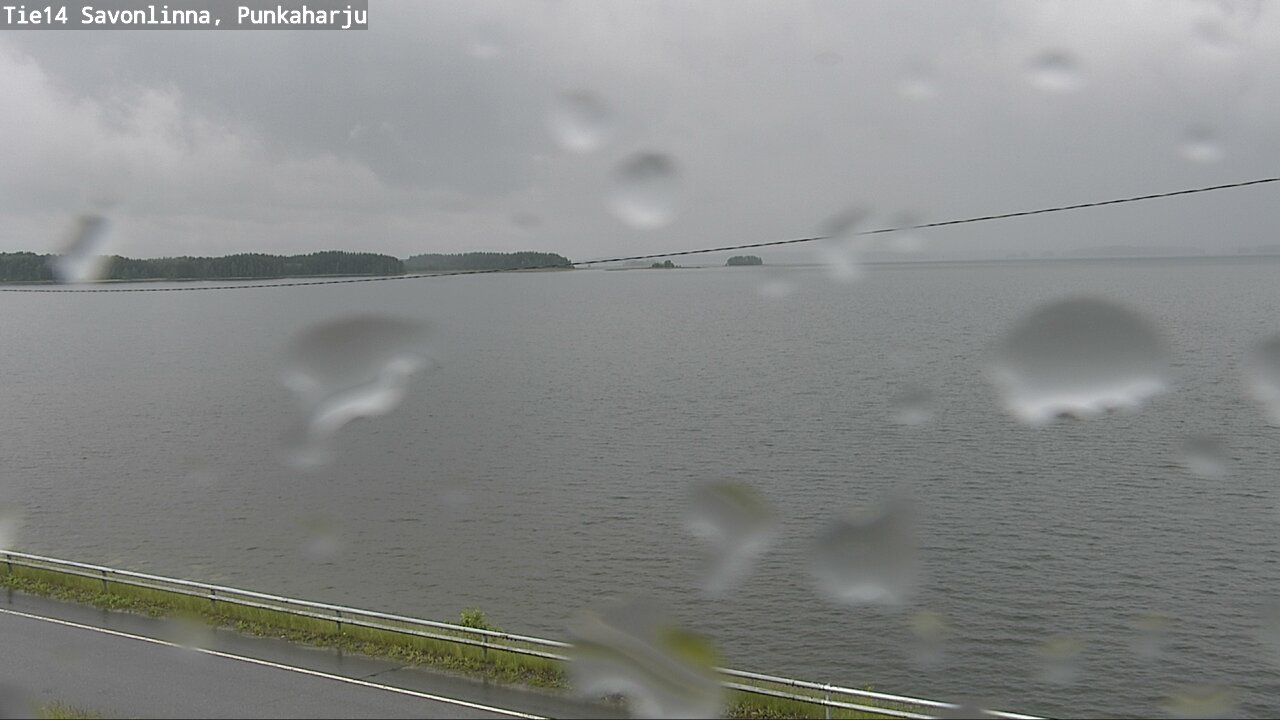 Weather Camera Image Road 14 Savonlinna, Punkaharju, Savonlinna, Etelä-Savo