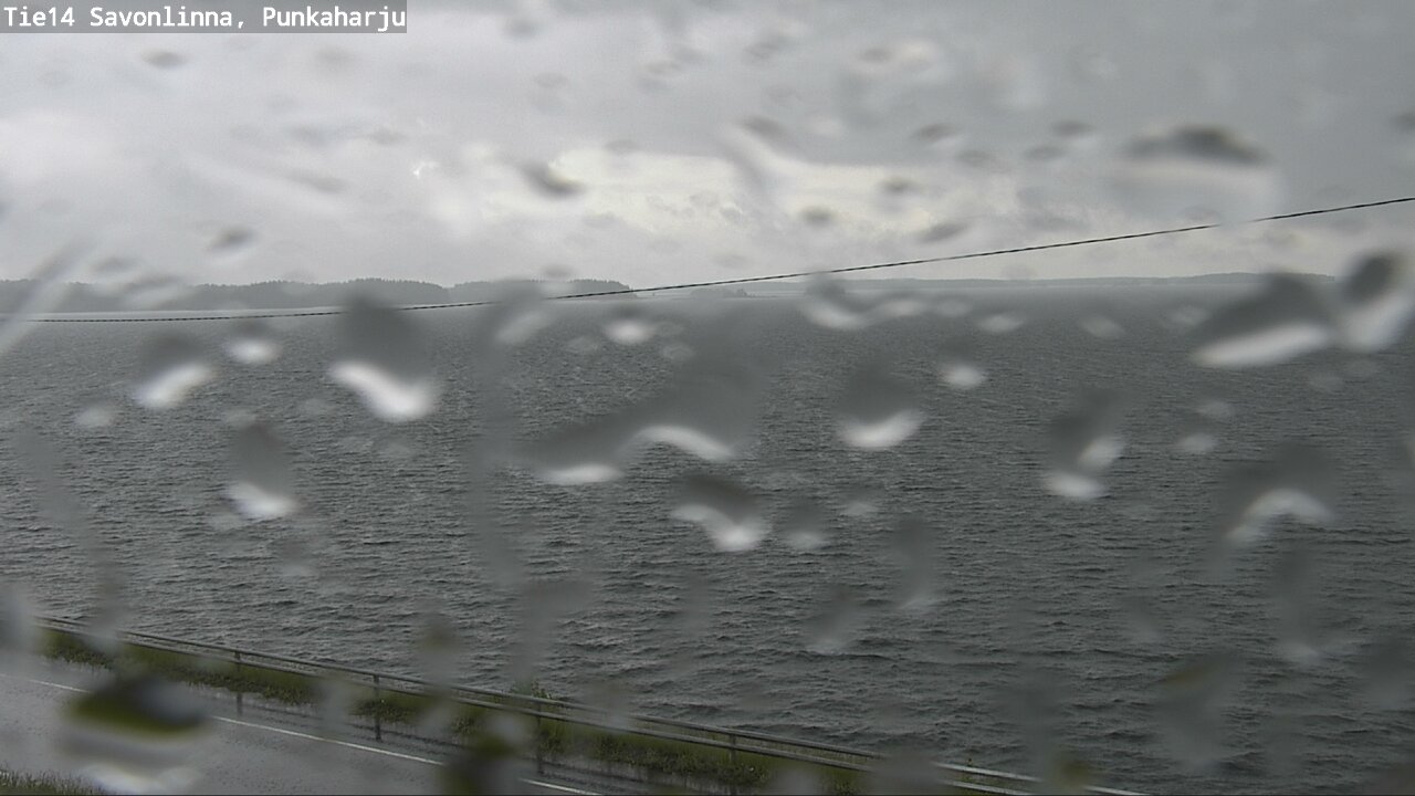 Weather Camera Image Road 14 Savonlinna, Punkaharju, Savonlinna, Etelä-Savo
