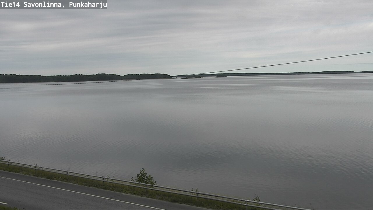 Weather Camera Image Road 14 Savonlinna, Punkaharju, Savonlinna, Etelä-Savo