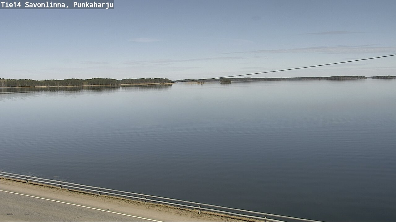 Weather Camera Image Road 14 Savonlinna, Punkaharju, Savonlinna, Etelä-Savo