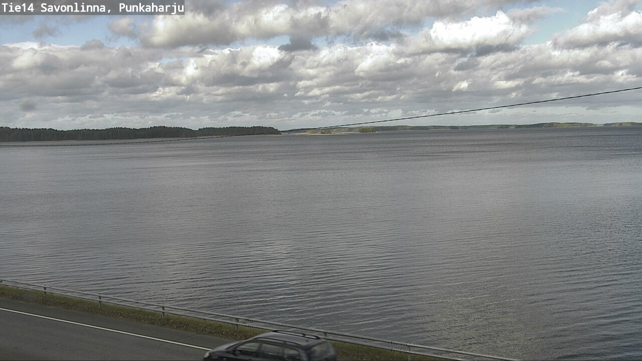 Weather Camera Image Road 14 Savonlinna, Punkaharju, Savonlinna, Etelä-Savo