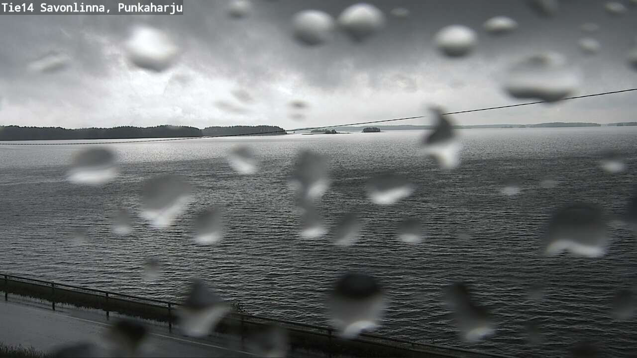 Weather Camera Image Road 14 Savonlinna, Punkaharju, Savonlinna, Etelä-Savo