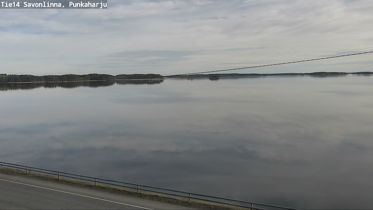 Weather Camera Image Road 14 Savonlinna, Punkaharju, Savonlinna, Etelä-Savo